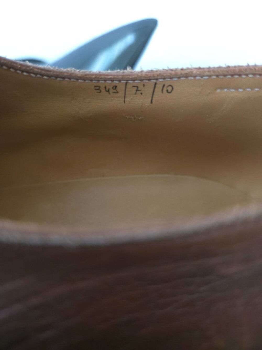 Berluti Richelieu 349 Olga Norwegian Welt Brown Leather Oxford Shoes 7.5 UK - Picture 10 of 13